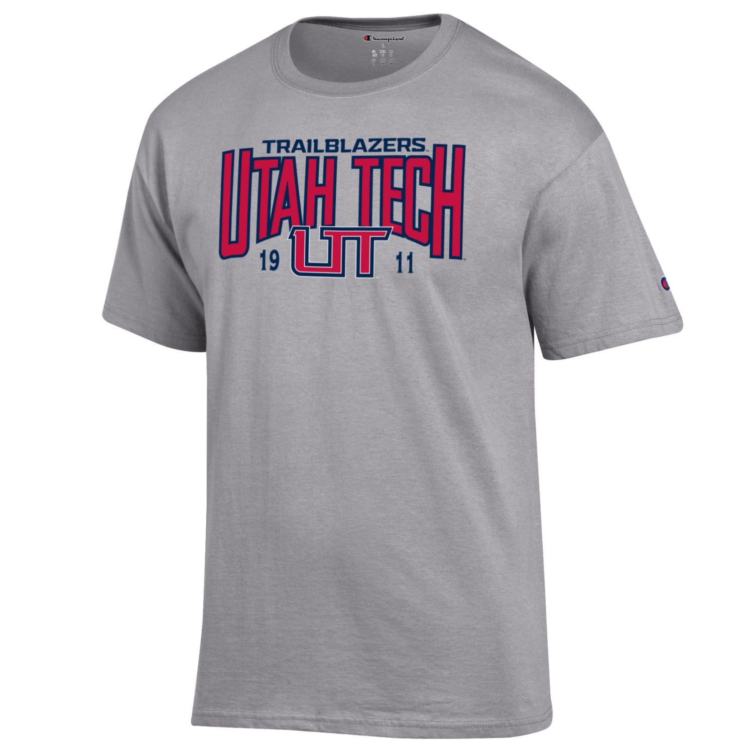 Grey Trailblazers shirt with logo